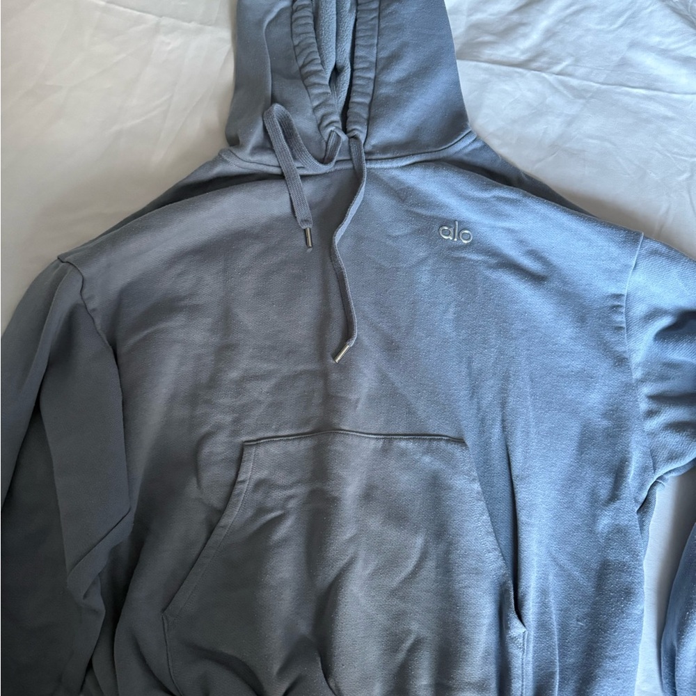 ALO Yoga Gray Hoodie Sweater